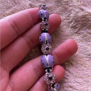 Lady bug bracelet